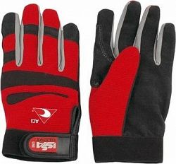 ACI pracovné rukavice červeno-čierne veľkosť L