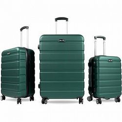 Aga Travel Súprava cestovných kufrov MR4650 Zelená