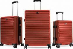 Aga Travel Súprava cestovných kufrov MR4657 Červená