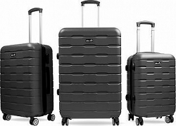 Aga Travel Súprava cestovných kufrov MR4658 Tmavo sivá