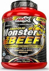 Amix Nutrition Anabolic Monster Beef 90 % Protein, 2200 g, Strawberry-Banana