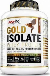 Amix Nutrition Gold Whey Protein Isolate 2280 g, Natural Chocolate