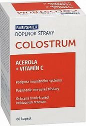 Babysmilk Colostrum Acerola + Vitamín C 60 kapsúl