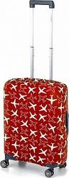 FLY-MY Obal na kufor Plane S – Spinner 50-60 cm, červený