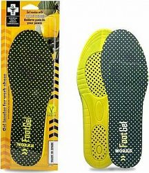 Footgel Gélové vložky do topánok WORKS s vôňou pomaranč, veľkosť 35-38
