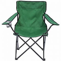 Kempingová stolička KEMPER zelená