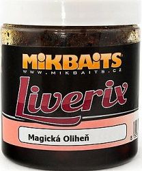 Mikbaits Liverix Boilie v dipe Magické kalmary 16 mm 250 ml