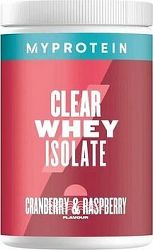 MyProtein Clear Whey Isolate 500 g, malina/brusnica