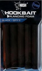 Nash Bait Balancing Foam Black 7 mm 4,5 cm 5 ks