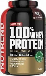 Nutrend 100 % Whey Protein 2250 g, čokoládové brownies