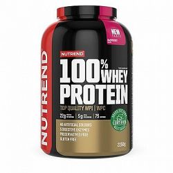Nutrend 100 % Whey Proteín, 2250 g, malina