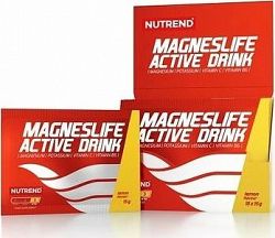 Nutrend Magneslife Active Drink, 10× 15 g, citrón
