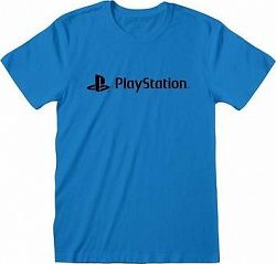 PlayStation – Black Logo – tričko L