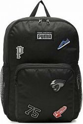Puma Patch Backpack Unisex, čierny