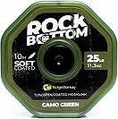 RidgeMonkey RM-Tec Rock Bottom Tungsten Coated Soft 25 lb 10 m Camo Green