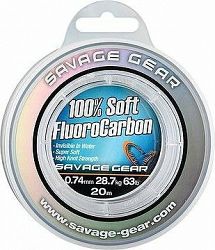 Savage Gear Soft Fluoro Carbon 0,30 mm 6 kg 13,3 lb 50 m