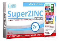 Astina SuperZINC CHELÁT 30 tabliet