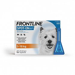 Frontline Spot-on dog S 2-10 kg 3 x 0,67 ml