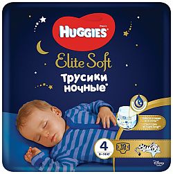 HUGGIES Elite Soft Pants OVN 4 19 ks