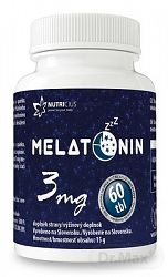 Nutricius Melatonín 3 mg tabliet 60 ks