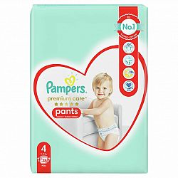 Pampers Premium Care Pants 4 MAXI 9-14 kg 38 ks