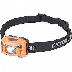 EXTOL - LIGHT Nabíjacia čelovka, 100 lm