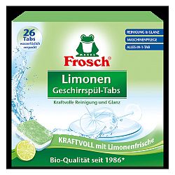 Frosch Bio tablety do umývačky riadu Limetka 26 ks