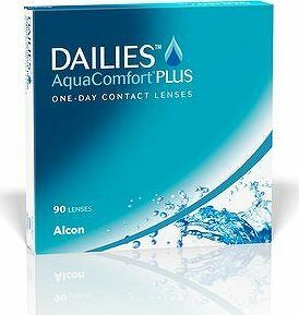 Dailies AquaComfort Plus (90 šošoviek) dioptrie: -12.00, zakrivenie: 8.70