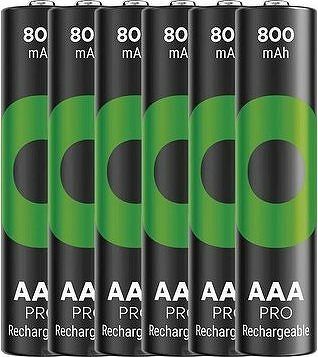GP Nabíjateľná batéria ReCyko Pro Professional AAA (HR03), 6 ks