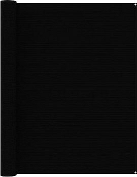 Koberec do stanu 250 × 400 cm čierny