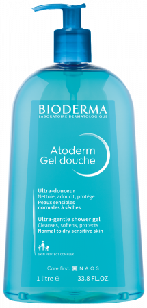 Bioderma Atoderm jemný sprchový gel pre suchú a citlivú pokožku 1000 ml