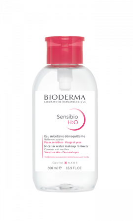 Bioderma Sensibio H2O micelárna voda s pumpou 500 ml
