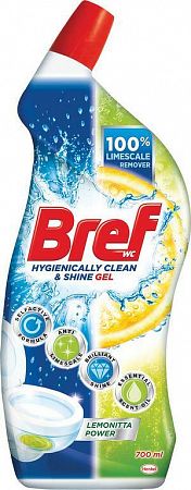 Bref Hygienicaly Clean & Shine gel Lemonitta power 700 ml