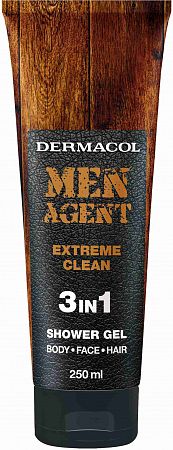 Dermacol Men Agent Extreme Clean sprchový gél 250 ml