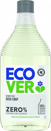 Ecover Zero prípravok na umývanie riadu 450 ml