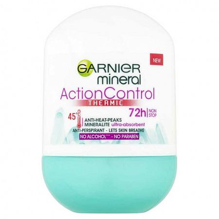 Garnier Mineral Action Control Thermic 72h antiperspirant roll-on 50 ml