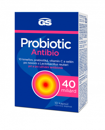 GS Probiotic antibio 10 kapsúl