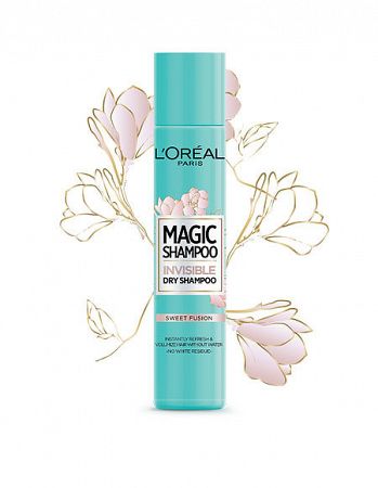 L'Oréal Magic Shampoo Invisible Dry Shampoo 03 Sweet Fusion 200 ml
