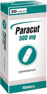Paracut 500 mg tbl.30 x 500 mg