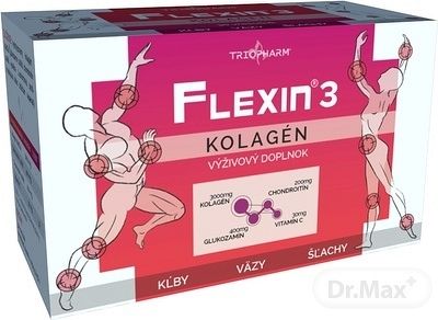 Symbiofarm FLEXIN 3 KOLAGÉN granulát vo vrecúškach na prípravu nápoja 30 ks